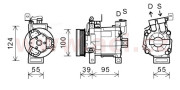 5100K085 VAN WEZEL kompresor klimatizace 1.5i, 2.0i, 2.5i 5100K085 VAN WEZEL