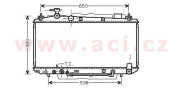 53002301 chladič 2.0i 16V VVTi AUTAC 37573816 VAN WEZEL