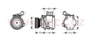 5300K466 kompresor klimatizace 2.0TD 5300K466 VAN WEZEL