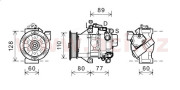 5300K626 kompresor klimatizace 1.4D-4D DENSO 5300K626 VAN WEZEL