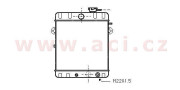 58002007 chladič 1.3 L/GL (±AC), 1.5 GL/S/LS/TS (±A ±AC), 1.6 S/LS/GLS/GT (±A ±AC) [430*340*40] 58002007 VAN WEZEL
