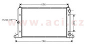 58002134 chladič 2.0i 8V/16V AC, 1.9TDi AC 64537834 VAN WEZEL