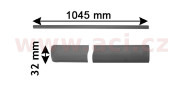 5888403 boční lišta předních dveří pro lak 5dv. L VAN WEZEL