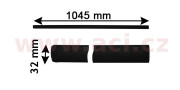 5888423 boční lišta předních dveří černá 5dv. L VAN WEZEL