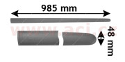 5894424 VAN WEZEL boční lišta předních dveří pro lak (5dv.) P 5894424 VAN WEZEL