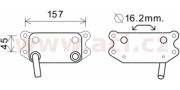 59003154 chladič oleje pro všechny pohoné jednotky [142*80*48] 59003154 VAN WEZEL