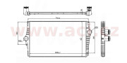 59004151 intercooler D5 [688*440*30] 59004151 VAN WEZEL