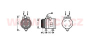 8100K079 kompresor klimatizace 0.8 6V 8100K079 VAN WEZEL