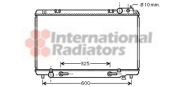 53002338 chladič 2.4i 16V (+AUT±AC) [425*678*16] 53002338 VAN WEZEL