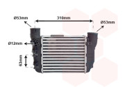 03004186 intercooler 1.8i Turbo 16V [214*192* 65] 03004186 VAN WEZEL