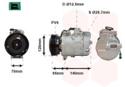 0300K150 kompresor klimatizace 2.4i, 2.6i, 2.7i, 2.8i  0300K150 VAN WEZEL