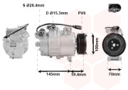 0300K342 kompresor klimatizace 4.0 TDi, 4.2TDi 0300K342 VAN WEZEL