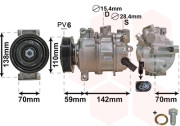 0300K401 03/12- kompresor klimatizace 1.8TFSi, 2.0TFSi 0300K401 VAN WEZEL