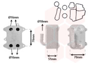 03013723 Olejový chladič, motorový olej *** IR PLUS *** VAN WEZEL