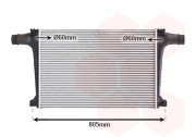 03014726 intercooler 03014726 VAN WEZEL