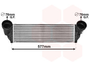 06004543 intercooler 3.0d, 3.0sd, 30d, 35d, 40d, x35i 06004543 VAN WEZEL