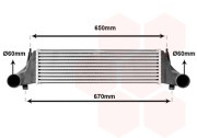 06004576 intercooler 3.0D [540*155*50] 06004576 VAN WEZEL