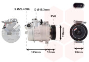 0600K384 -9/06 kompresor klimatizace 130i, 323i, 325i, 328i, 330i 0600K384 VAN WEZEL