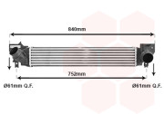 06014700 intercooler 1.2 [585*112*62] 06014700 VAN WEZEL