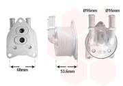 09013708 Chladič oleje, automatická převodovka VAN WEZEL