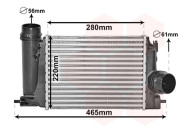 13014703 intercooler 1.5DCi 13014703 VAN WEZEL