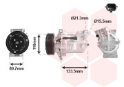 1501K700 kompresor klimatizace 1.2 Tce, 1.6 Sce 1501K700 VAN WEZEL