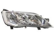 1652966 přední světlo H7+H7+LED pro denní svícení (el. ovládané + motorek) chromové  P 1652966 VAN WEZEL