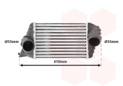 17004252 intercooler 1.9JTD (±AC) [240*175*62] 17004252 VAN WEZEL