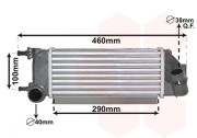 17014710 intercooler 1.3JTD [290*130*65] 17014710 VAN WEZEL