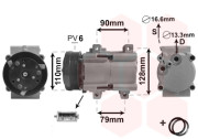 1800K284 Kompresor, klimatizace *** IR PLUS *** VAN WEZEL