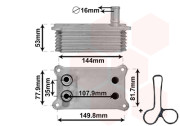 18013705 chladič oleje 2.0i 16V, 2.0TDCi, 2.2TDCi 18013705 VAN WEZEL