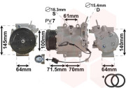 2500K235 kompresor klimatizace 2.2CDTi 2500K235 VAN WEZEL