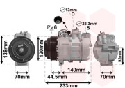 3000K277 kompresor klimatizace 3000K277 VAN WEZEL