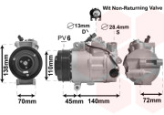 3000K568 kompresor klimatizace 1.8i 16V 3000K568 VAN WEZEL