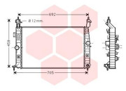 37002583 chladič 1.4i (±AC), 1.8i (±AC) 37002583 VAN WEZEL