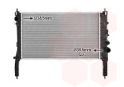 37002654 Chladič, chlazení motoru VAN WEZEL