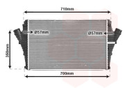 37004361 intercooler 1.8i 16V Turbo, 2.0i 16V Turbo, 2.2DTi [647*400*29] 37004361 VAN WEZEL