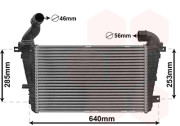 37004416 intercooler 1.3CDTi, 1.9CDTi 37004416 VAN WEZEL