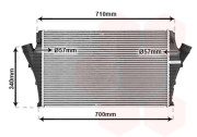 37004491 intercooler 1.9CDTi, 1.9JTD [648*414*34] 37004491 VAN WEZEL