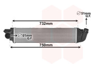 37004622 intercooler 1.6CDTi 37004622 VAN WEZEL