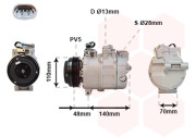 3700K356 kompresor klimatizace 1.6i 16V, 1.8i 16V (±AUT) 3700K356 VAN WEZEL