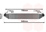 37014704 intercooler 1.6 CDTi [600*110*95] 37014704 VAN WEZEL