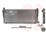 40002099 chladič 1.3 16V, 1.6 CTi/GTi (+AC), 1.9 CTi/GTi (±AUT+AC) [610*285*34] 40002099 VAN WEZEL