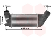 40004347 intercooler 2.0HDi (±A±AC) [300*156*80] 40004347 VAN WEZEL