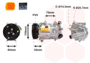 4000K322 kompresor klimatizace 2.0HDi, 2.2HDi 4000K322 VAN WEZEL