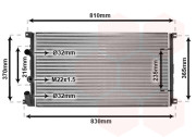 43002276 chladič 1.9DTi/CDi, 2.2DCi/2.2DTi, 2.5DTi, 2.8DTi [730*420*27] 43002276 VAN WEZEL