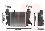 43004553 intercooler 1.5DCi 43004553 VAN WEZEL