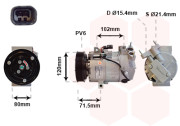 4300K393 kompresor klimatizace 1.5DCi 4300K393 VAN WEZEL