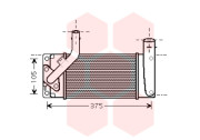 53004475 intercooler 1.4D4d (±AUT±AC) [275*130*65] 53004475 VAN WEZEL