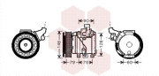 5300K467 kompresor klimatizace 1.8i 16V VVTi (±AUT) DENSO 5300K467 VAN WEZEL
